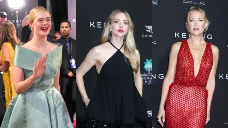 Jenner Brings Luck to Chalamet, Hudson Stuns in Mesh Dress: Stars Shine at Palm Springs Festival