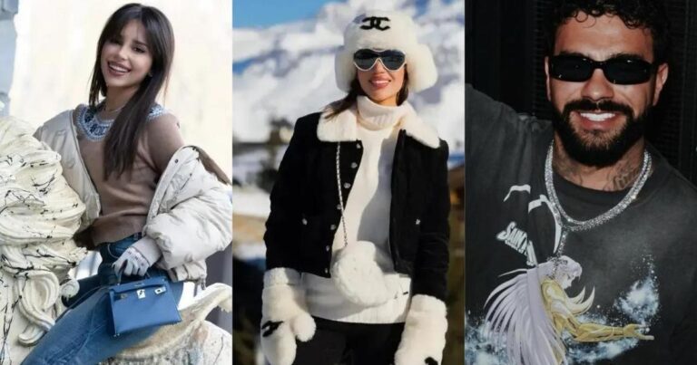 Oysters, Chanel, and Russian Stars Living Their Best Life in Courchevel