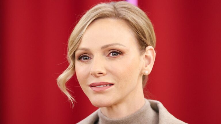 Princess Charlene Stuns with Beachy Waves and Bridal Cape: A New Chapter in 2026