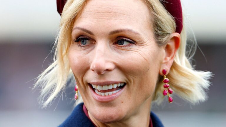 Zara Tindall Dazzles in Crystal Mini Dress and Cinderella Stilettos