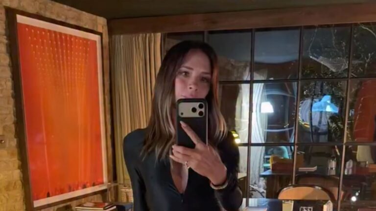 Victoria Beckham’s clear message for son Brooklyn as she rings in New Year