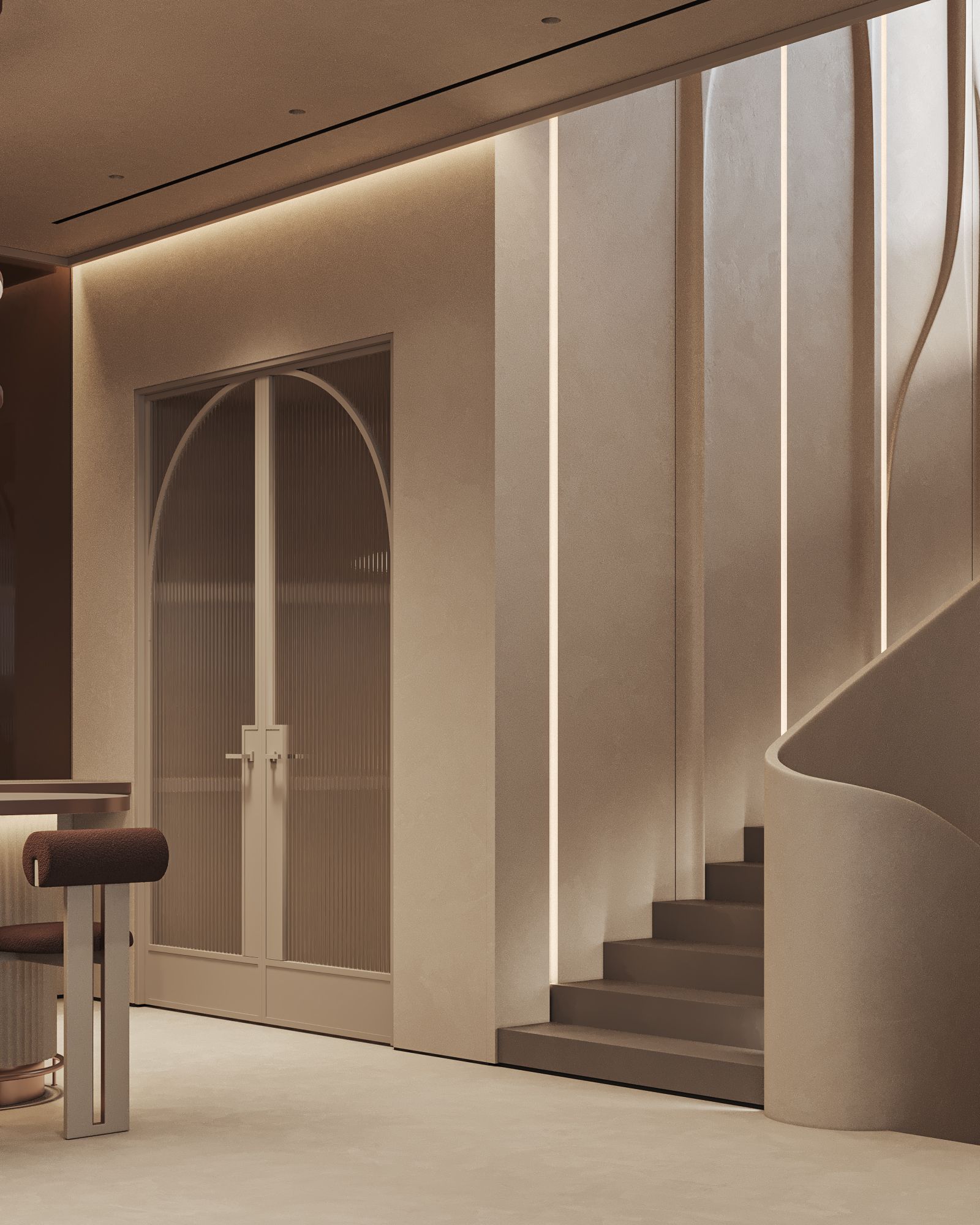 Exclusive: Ahmedabad has just become home to India’s biggest chocolate patisserie 5 Image may contain Architecture Building House Housing Staircase Indoors Interior Design Door and Foyer