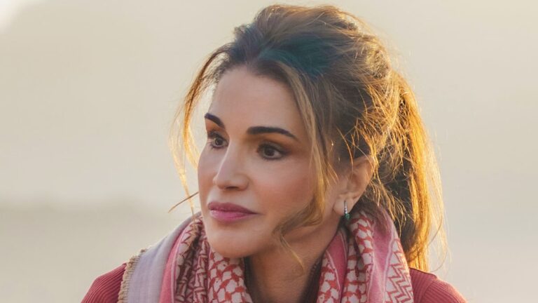 Queen Rania’s Stylish Adventure: Channeling Lara Croft Vibes in Wadi Rum