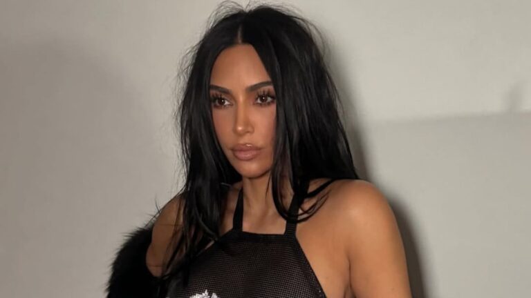 Kim Kardashian just elevated the naked dress trend for 2026