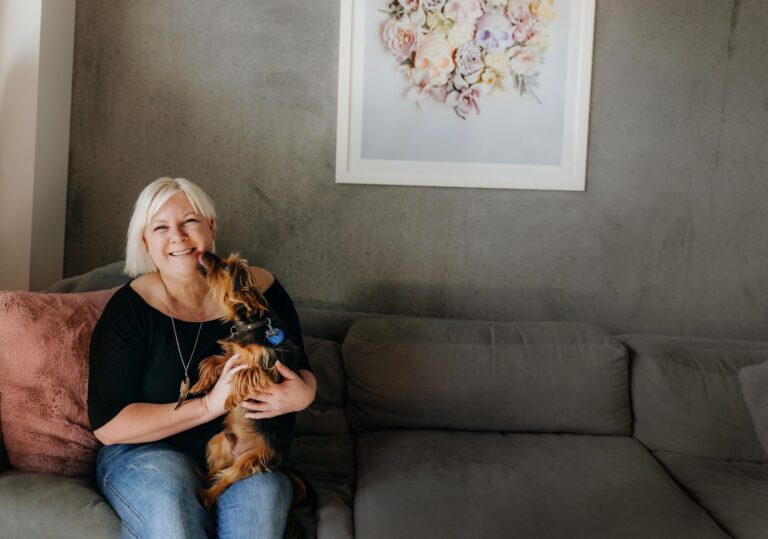 A Day in the Life of Radio Host Jay-Jay Feeney and Her Furry Friend Kanye