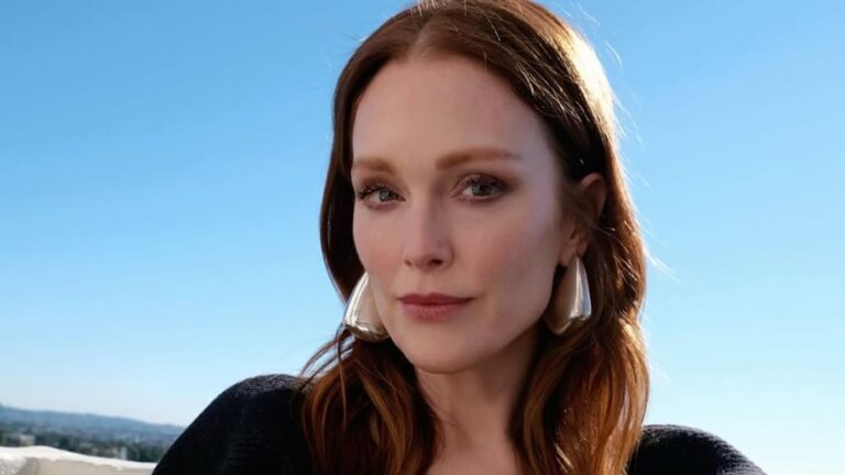 Julianne Moore and daughter model matching bikinis during sun-drenched family getaway