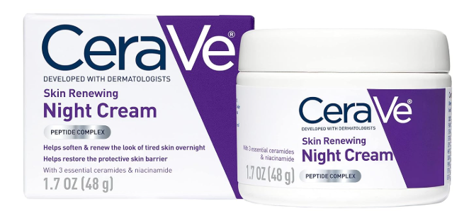 CeraVe Skin Renewing Night Cream, $15.44