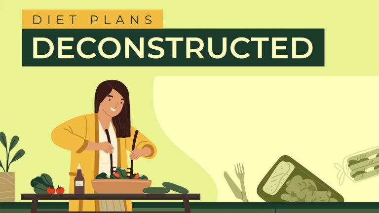 Diet Plans Deconstructed
