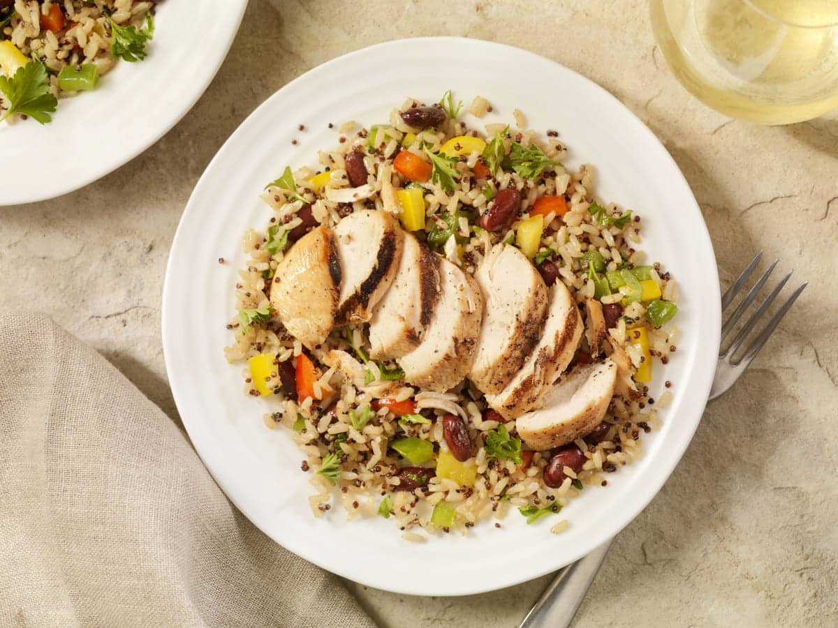 Grilled Chicken and Quinoa Salad