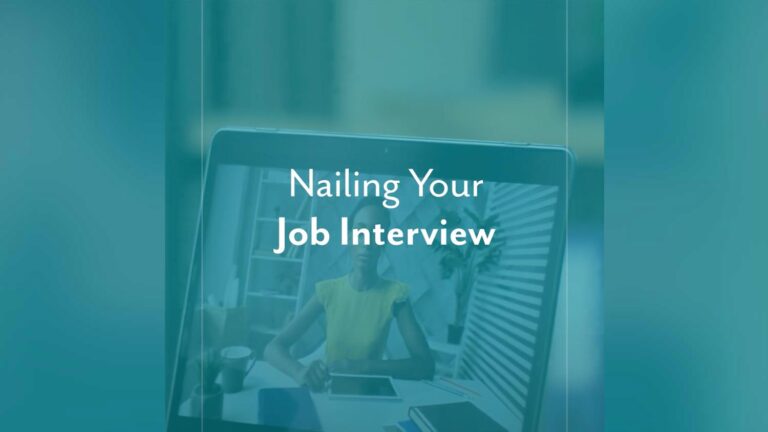 Nailing Your Job Interview