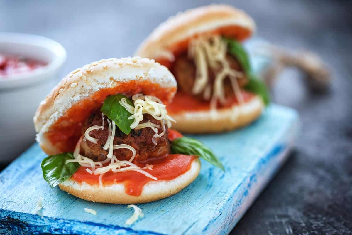 Mini Meatball Sliders