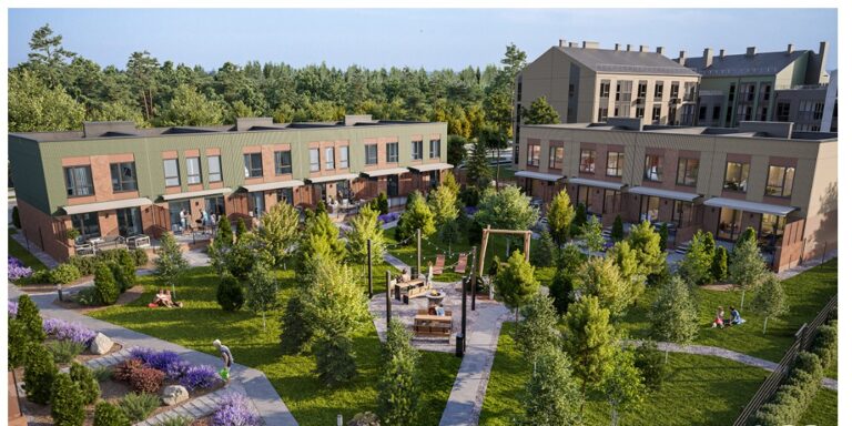 Discover the Charm of Urban Houses: Two-Story Apartments in Green Harbor Now on Sale