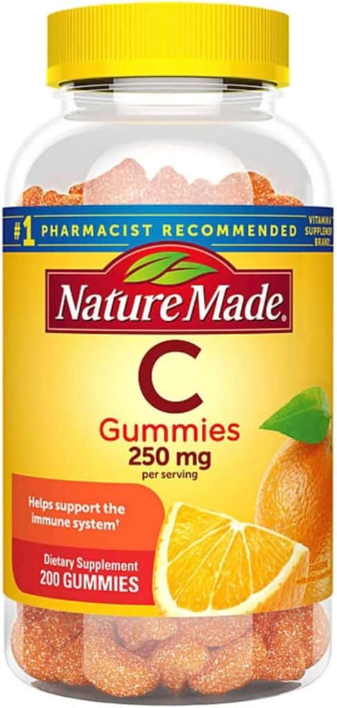 Nature Made Adult Gummies 200 CT Vitamin C Dietary Supplement