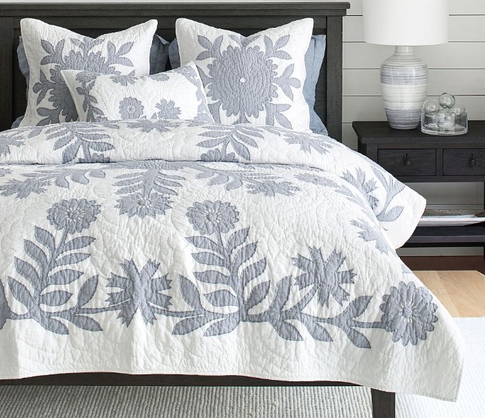 Pottery Barn Lilo Handcrafted Cotton Quilt (2colors), $166.99-$349 (was $279- $349)