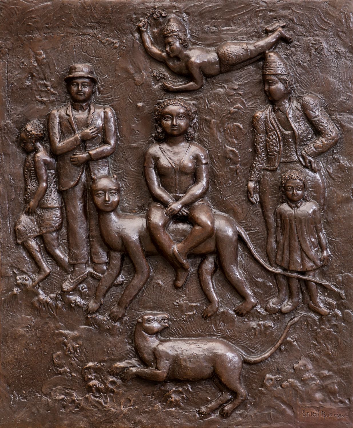 Image may contain Gautama Buddha Gautama Buddha Gautama Buddha Gautama Buddha Bronze Archaeology Adult and Person