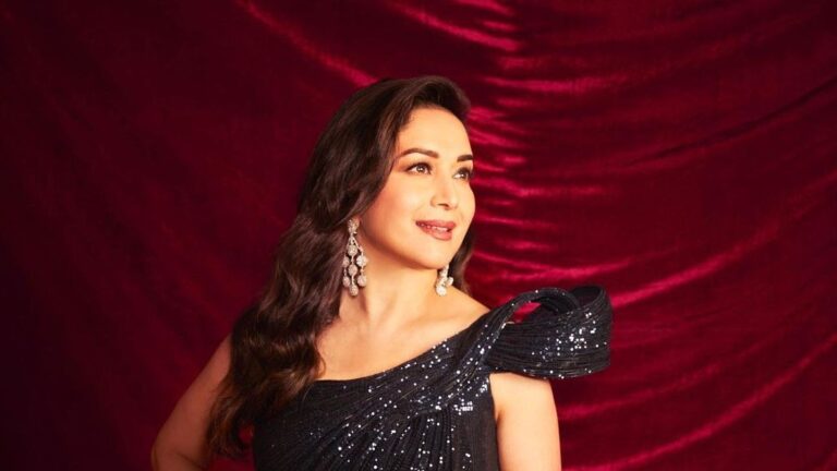 13 looks from Madhuri Dixit Nene’s collection of saris and lehengas to try for the wedding season