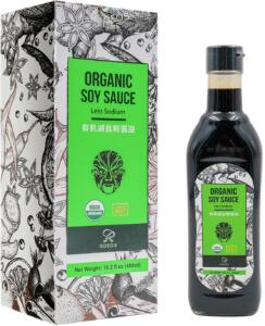 Soeos Organic Low Sodium Soy Sauce