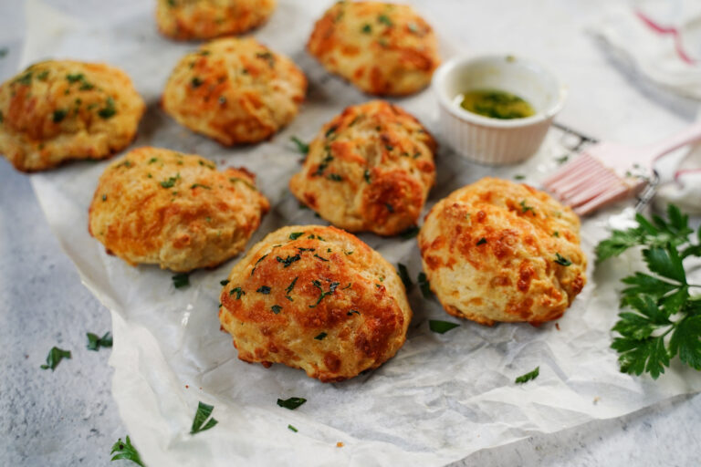 Make-Ahead High-Protein Cheddar Biscuits for Breakfast? We’re Obsessed