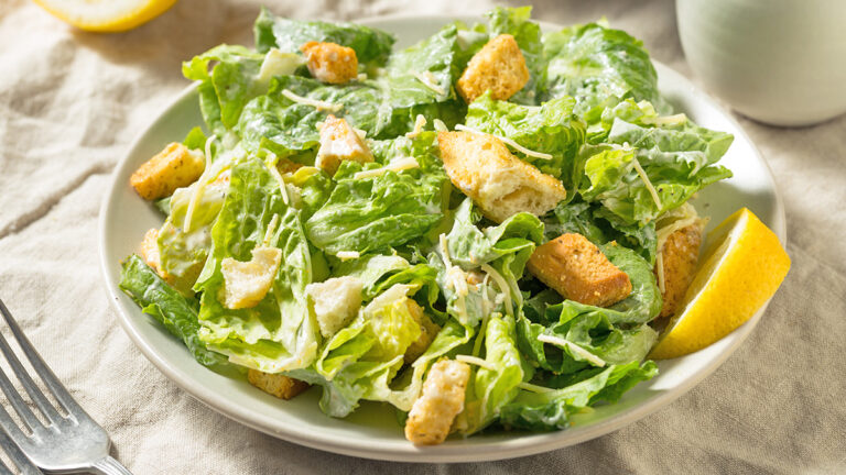 Is Caesar Salad Healthy? Yes—Use This Greek Yogurt Swap for the Dressing