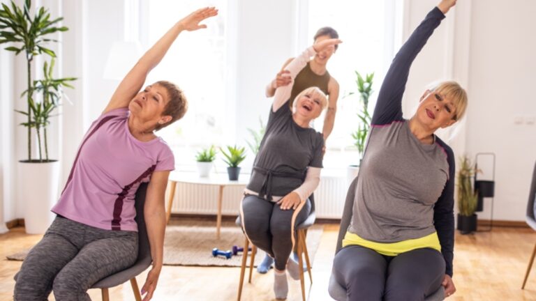 See the 5 Chair Yoga for Seniors Exercises That Experts Say Everyone Should Try