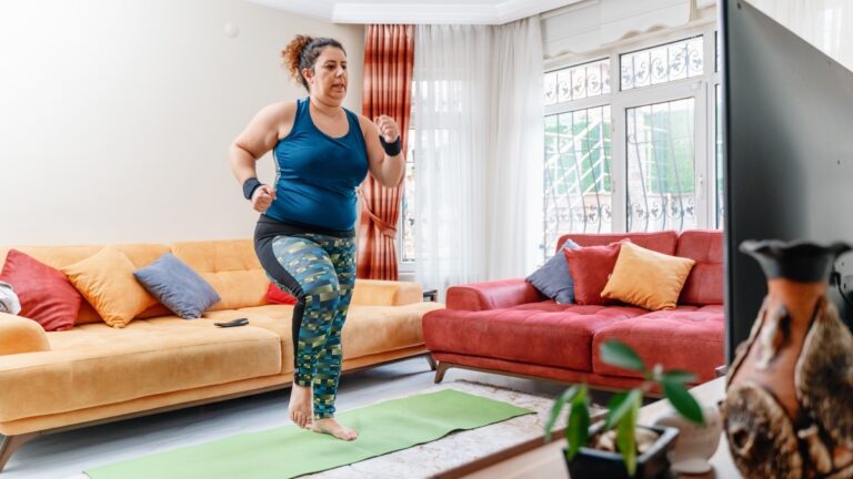 Get Your Steps in Rain or Shine With These Beginner-Friendly Indoor Walking Workout Routines