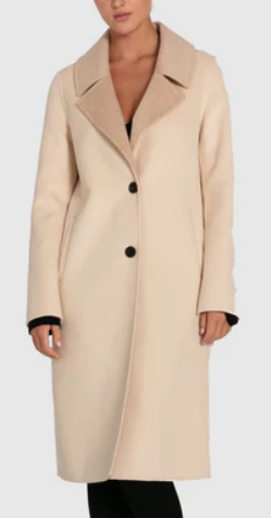 belle & Bloom Lexington Two-Tone Wool Blend Coat (2 colors), $128 (was $255)
