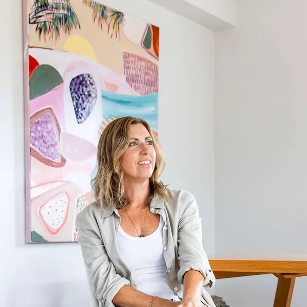 Auckland artist Brenda Clews on her studio oasis and nature-inspired art