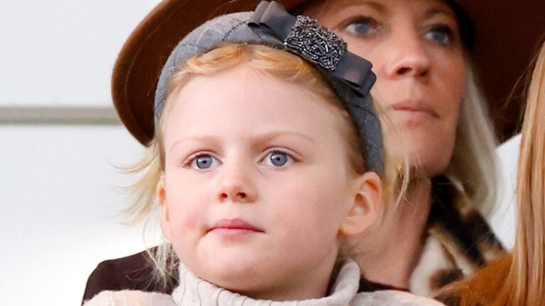 Lena Tindall, 7, Stuns in a Borrowed Gucci Coat from Big Sister Mia