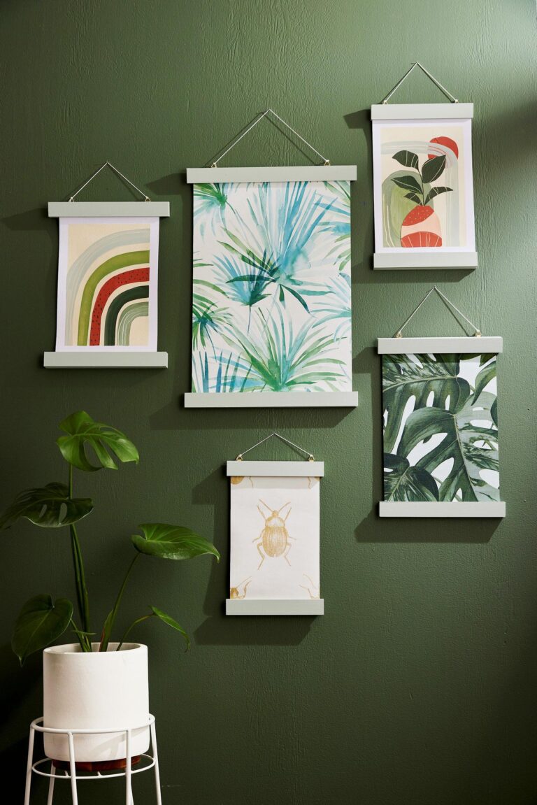 How to make a DIY magnetic frame for your favourite art and posters