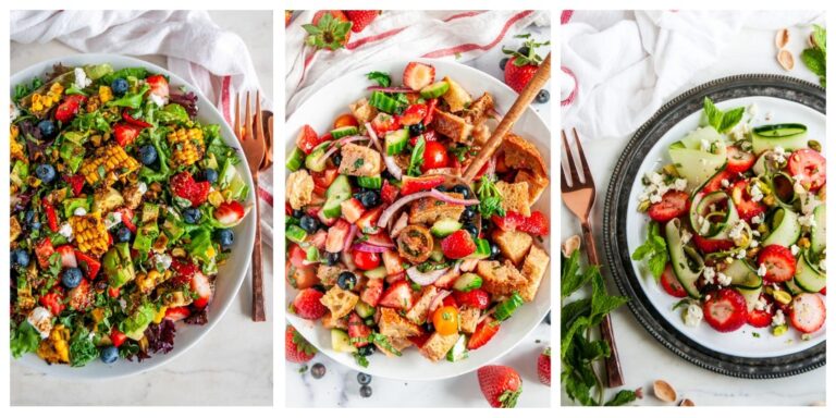Savor the Vibrant Flavors of Summer: 5 Delicious Strawberry Salad Recipes