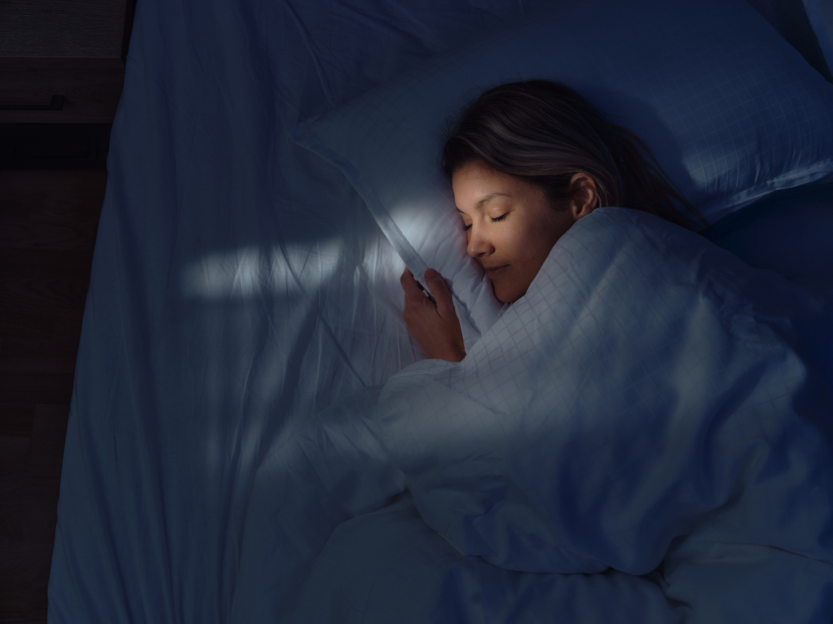 Finding Calm in a Busy Season of Life 4 woman sleeping peacefully