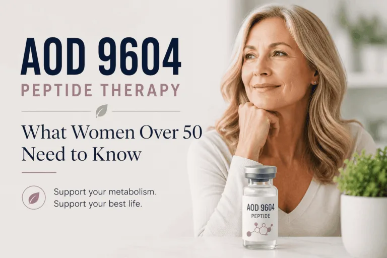 AOD 9604 Peptide Therapy: The “Fat-Burning” Peptide Everyone Over 50 Is Talking About