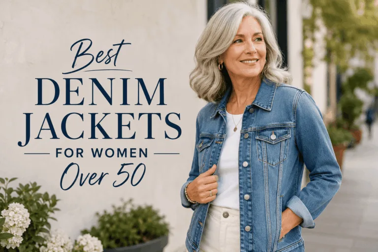 Best Denim Jackets for Women Over 50