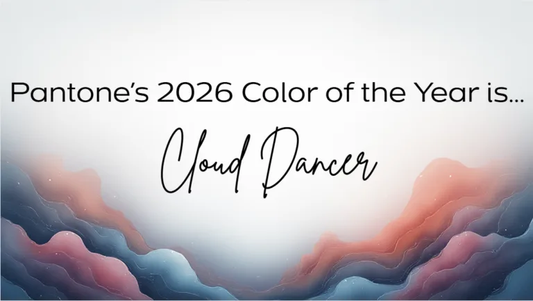 Pantone’s 2026 Color of the Year: Cloud Dancer – The Soft White Redefining Calm & Elegance