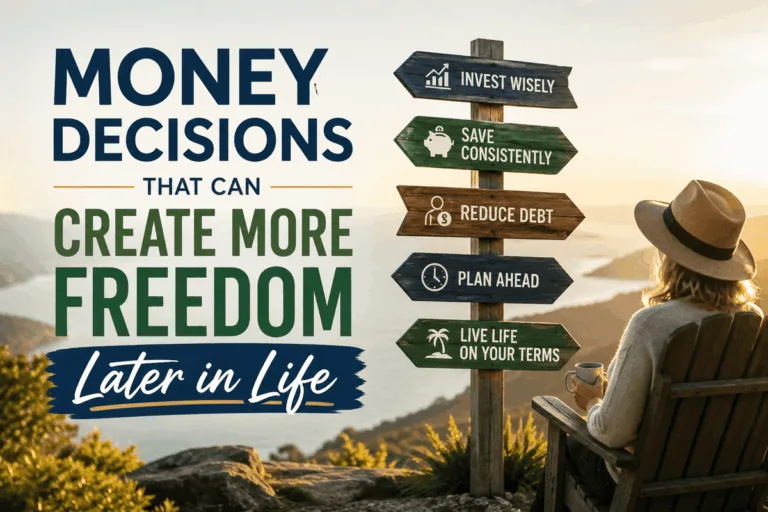 Money Decisions That Can Create More Freedom Later in Life 