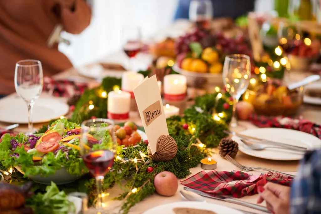 Nutritious holiday meals