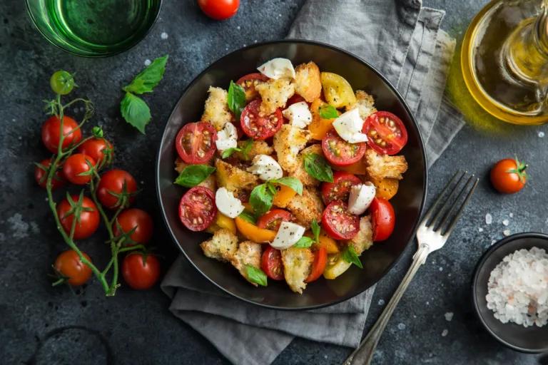 25-Minute Panzanella with Fresh Mozzarella: The Perfect 4th of July Potluck Dish