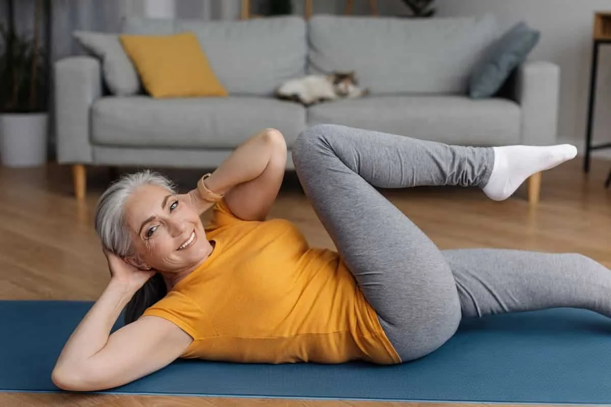 bicycle situps
